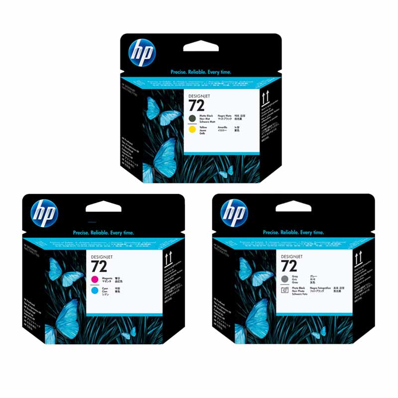 惠普（HP）T790/T795/T1300/T610/T1100繪圖儀打印頭 72號