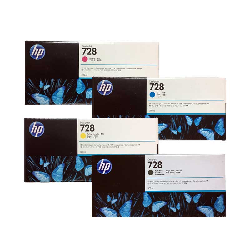 惠普 HP T730/T830繪圖儀墨盒 728號墨盒