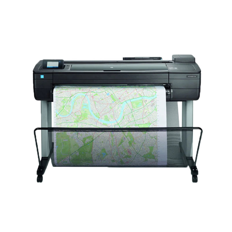 惠普HP Designjet T730繪圖儀 CAD黑白彩色工程線條圖 A0工程藍(lán)圖機(jī)