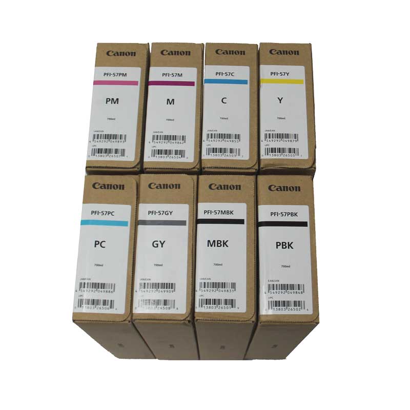 佳能（Canon） Pro520/540S/540/560S/560原裝墨盒PFI-57（700ML） 