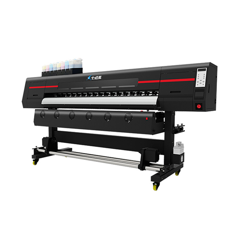 七級(jí)風(fēng) 國(guó)產(chǎn)寫真機(jī) 國(guó)產(chǎn)繪圖儀 戶外廣告噴繪機(jī) 高精度卷材打印機(jī) 七級(jí)風(fēng)S-1804E Plus：1.8米（四頭）