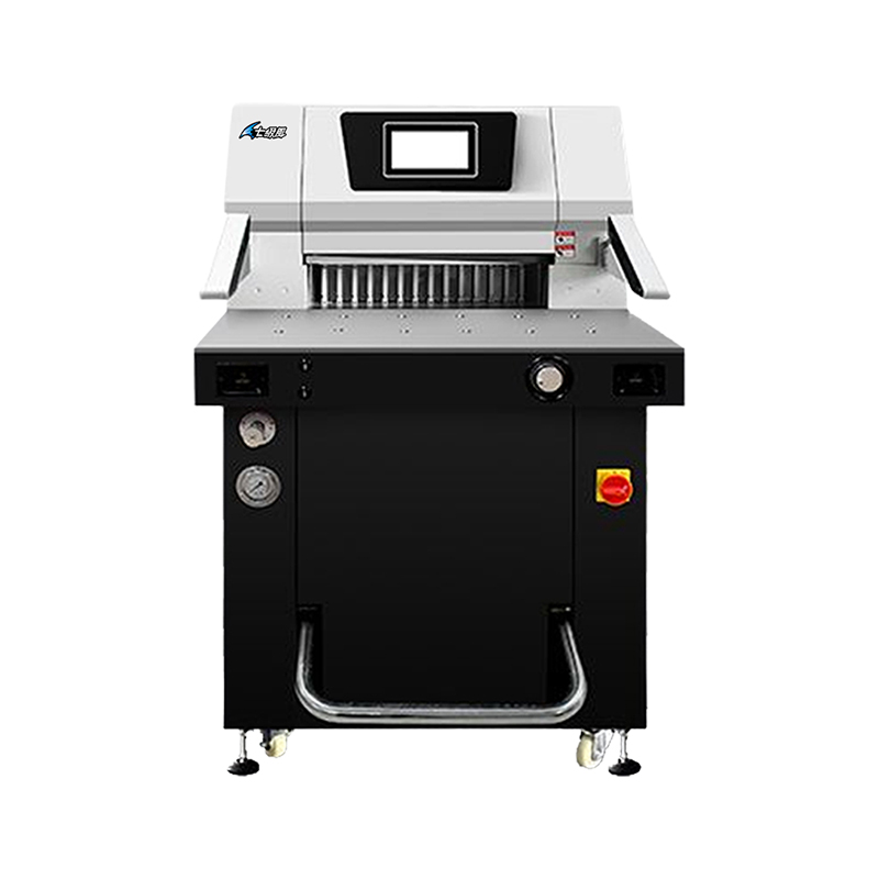 七級風液壓切紙機CM5010X輕音變頻程控切紙機寬度500mm厚度100mm精度±0.2mm