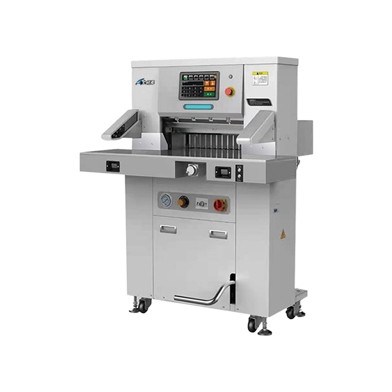 七級(jí)風(fēng)液壓切紙機(jī)CX5810重型輕音液壓程控切紙機(jī)寬度580mm厚度100mm