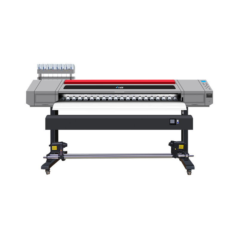 七級(jí)風(fēng)寫真噴繪機(jī)X-1800E Plus：8色彩色增強(qiáng)版 1.8米國產(chǎn)信創(chuàng)繪圖儀適用作訓(xùn)地圖高清廣告海報(bào)背膠PP