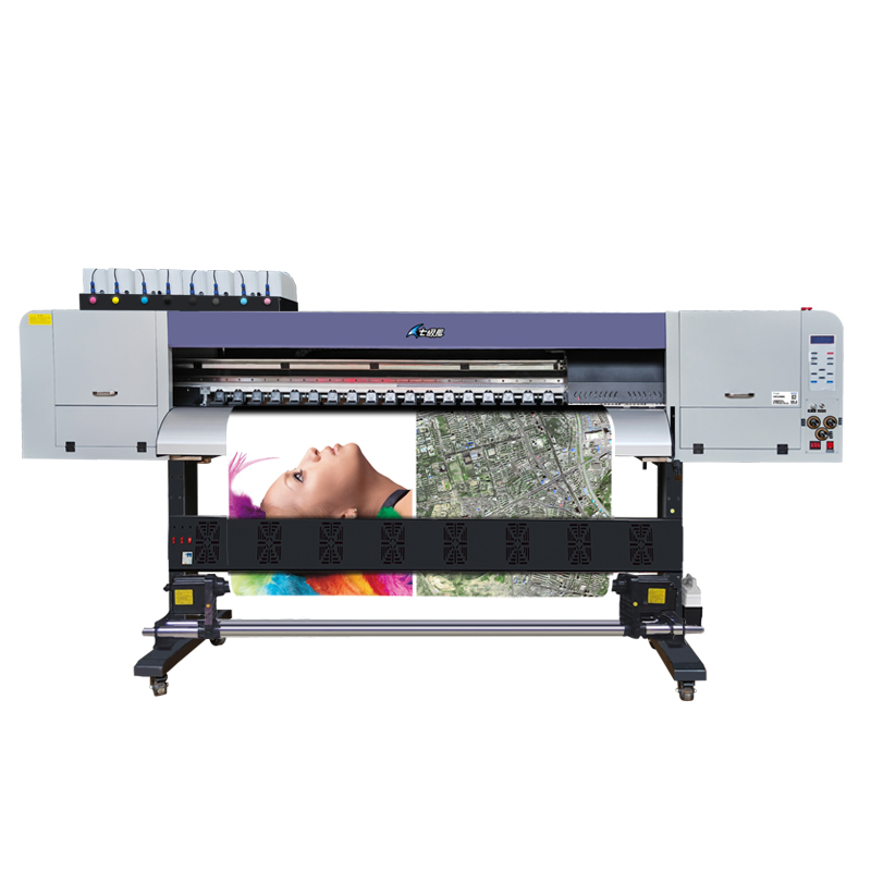 七級(jí)風(fēng)寫真機(jī)噴繪機(jī)X-1806E plus國產(chǎn)化繪圖儀1.8米4噴頭適用水性防水PP背膠繪圖紙白畫布